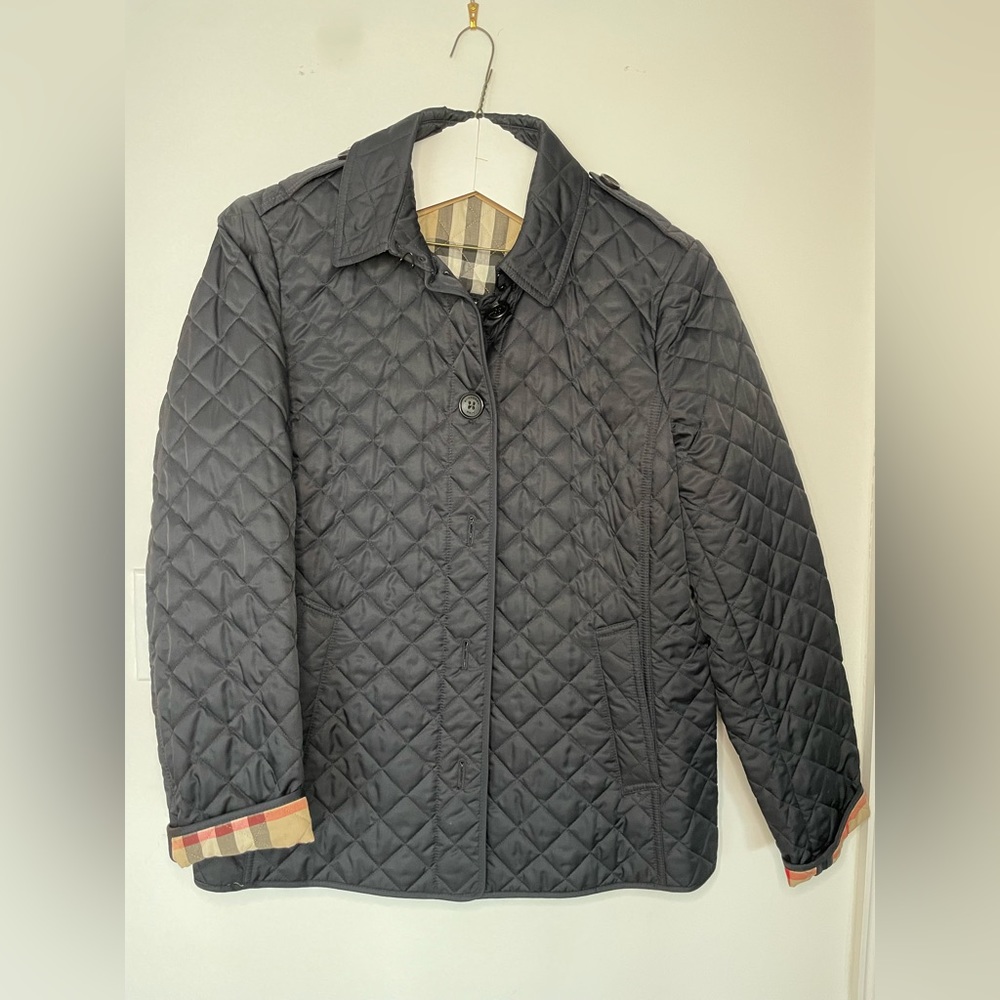 Burberry Quilted Jacket, Women's XL